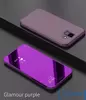 Чехол книжка для Samsung Galaxy A8 Star Anomaly Clear View Purple (Пурпурный)