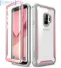 Противоударный чехол бампер i-Blason Ares для Samsung Galaxy S9 Pink (Розовый)
