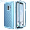 Чехол бампер Clayco Hera для Samsung Galaxy S9 Blue (Синий)