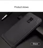 Чехол бампер Lenuo Leather Fit для Samsung Galaxy A8 Plus 2018 A730F Black (Черный)