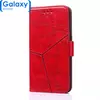 Чехол книжка для Samsung Galaxy M10 Anomaly K'try Premium Red (Красный)