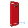 Чехол бампер Mofi Electroplating для Samsung Galaxy A3 2017 A320F Red (Красный)