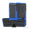 Противоударный чехол бампер Nevellya Case (встроенная подставка) для Samsung Galaxy A9 2018 Blue (Синий)