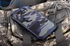 Чехол бампер NX Case Camouflage для Samsung Galaxy A8 2018 A530F Blue (Синий)