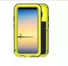 Противоударный металлический Чехол бампер Love Mei Powerful для Samsung Galaxy Note 8 Yellow (Желтый) 