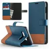 Оригинальный чехол книжка для Samsung Galaxy S10 Ringke Wallet Blue / Brown (Синий / Коричневый)