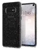 Оригинальный чехол бампер Spigen Liquid Crystal Glitter для Samsung Galaxy S10e Crystal Quartz (Прозрачный)