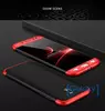 Противоударный чехол бампер GKK Dual Armor для Samsung Galaxy J3 2017 J330F Black / Red (Черный / Красный)