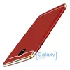 Чехол бампер Mofi Electroplating для Samsung Galaxy J3 2017 J330F Red (Красный)