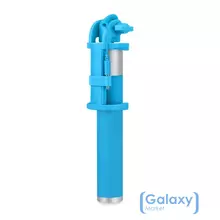 Селфи палка Meizu Selfie Stick для Apple iPhone, Samsung, Sony, Huawei, Meizu Light Blue (Голубой)
