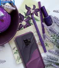 Чехол бампер Ringke Wave Series для Samsung Galaxy S9 Metallic Purple (Металлический фиолетовый)