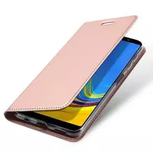Чехол книжка Dux Ducis Skin Pro Case для Samsung Galaxy A7 2018 Rose Gold (Розовое золото)