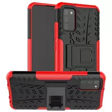 Чехол бампер Nevellya Case для Samsung Galaxy A02s Red (Красный)