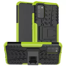 Чехол бампер Nevellya Case для Samsung Galaxy A02s Green (Зеленый)