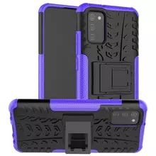 Чехол бампер Nevellya Case для Samsung Galaxy A02s Purple (Фиолетовый)