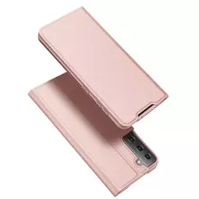Чехол книжка Dux Ducis Skin Pro Case для Samsung Galaxy S21 Plus Rose Gold (Розовое золото)