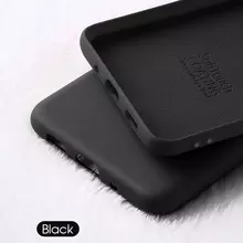 Чехол бампер X-Level Silicone для Samsung Galaxy A72 Black (Черный)