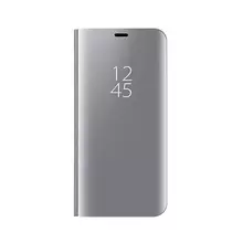 Чехол книжка Anomaly Clear View Case для Samsung Galaxy A80 Silver (Серебристый)