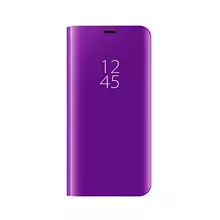Чехол книжка Anomaly Clear View Case для Samsung Galaxy A90 Lilac (Лиловый)
