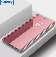 Чехол книжка Anomaly Clear View Case для Samsung Galaxy M30 (2019) Rose Gold (Розовое золото)