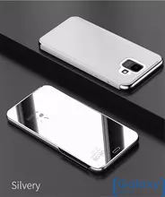 Чехол книжка Anomaly Clear View Case для Samsung Galaxy A9 Star Silver (Серебристый)