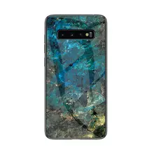 Чехол бампер для Samsung Galaxy S10 Anomaly Cosmo Emerald (Изумрудный)