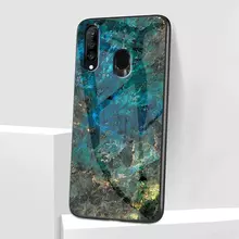 Чехол бампер для Samsung Galaxy M30 Anomaly Cosmo Emerald (Изумрудный)