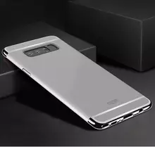 Чехол бампер Mofi Electroplating Case для Samsung Galaxy Note 9 Silver (Серебристый)