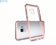 Чехол бампер Anomaly Fusion Case для Samsung Galaxy A8 Plus 2018 Pink (Розовый)