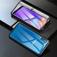 Чехол бампер Anomaly Magnetic 360 With Glass для Samsung Galaxy A70 Black (Черный)