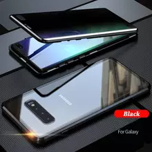Чехол бампер Anomaly Magnetic 360 With Glass для Samsung Galaxy S10 Plus Black (Черный)