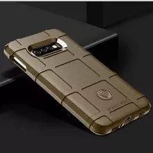 Чехол бампер Anomaly Rugged Shield для Samsung Galaxy S10 Plus Brown (Коричневый)