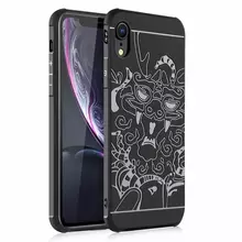 Чехол бампер Anomaly Shock Case для Samsung Galaxy A9 2018 Black Dragon (Черный Дракон)