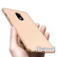 Чехол бампер Anomaly Matte Case для Samsung Galaxy J3 2017 Gold (Золотой)