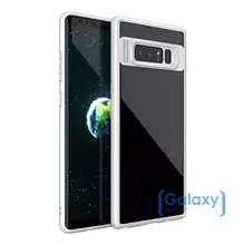 Чехол бампер Ipaky Silicone Case для Samsung Galaxy Note 8 White (Белый)