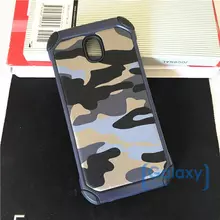 Чехол бампер NX Case Camouflage Case для Samsung Galaxy J3 2017 Blue (Синий)