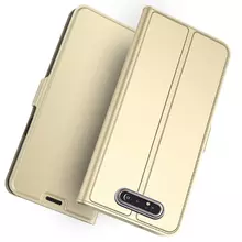 Чехол книжка Dux Ducis Skin Pro Case для Samsung Galaxy A90 Gold (Золотой)