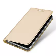 Чехол книжка Dux Ducis Skin Pro Case для Samsung Galaxy J4 2018 Gold (Золото)