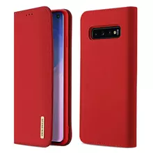 Чехол книжка Dux Ducis Wish для Samsung Galaxy S10 Red (Красный)