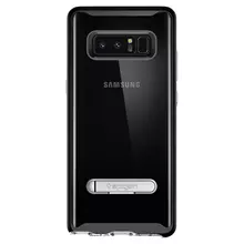 Чехол бампер Spigen Case Crystal Hybrid Series для Samsung Galaxy Note 8 Black (Черный)