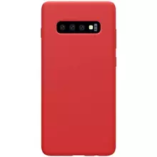 Чехол бампер Nillkin Pure Flex Case для Samsung Galaxy S10 Red (Красный)