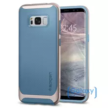 Чехол бампер Spigen Case Neo Hybrid Case для Samsung Galaxy S8 Niagara Blue (Ниагарский голубой)