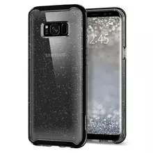 Чехол бампер Spigen Case Neo Hybrid Crystal Glitter для Samsung Galaxy S8 Plus Space Quartz (Серый кварц)