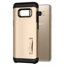 Чехол бампер Spigen Case Tough Armor для Samsung Galaxy S8 Gold Maple (Золотой клен)