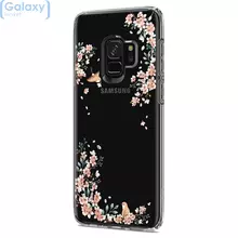 Чехол бампер Spigen Case Liquid Crystal Blossom Series для Samsung Galaxy S9 Plus Nature (Природа)