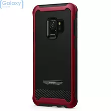 Чехол бампер Spigen Case Reventon Series для Samsung Galaxy S9 Plus Metallic Red (Красный)