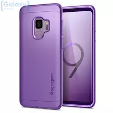 Чехол бампер Spigen Case Thin Fit 360 Series для Samsung Galaxy S9 Coral Blue (фиолетовый)