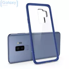 Чехол бампер Spigen Case Ultra Hybrid Series для Samsung Galaxy S9 Coral Blue (Коралловый Синий)