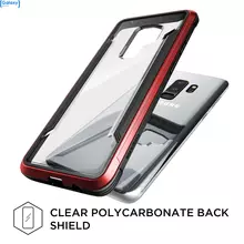 Чехол бампер X-Doria Defense Shield Case для Samsung Galaxy S9 Plus Red (Красный)