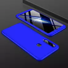 Чехол бампер GKK Armor Dual Case для Samsung Galaxy A9 2018 Navy Blue (Синий)